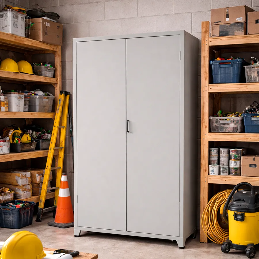Armário de Aço Alto 2 Portas: Organização Blindada e Durabilidade Industrial - Imagem 4