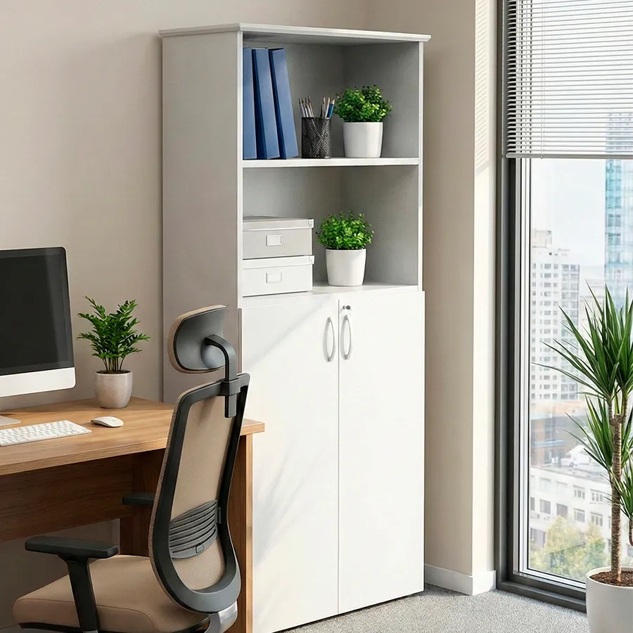 Armário Semi-Aberto Premium para Escritório - Imagem 3