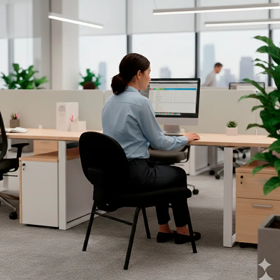 Cadeira executiva fixa - Imagem 4