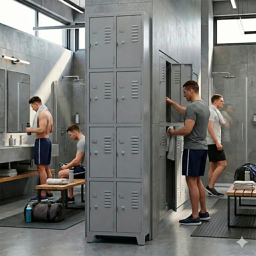 Roupeiro de Aço 8 Portas - Imagem 3