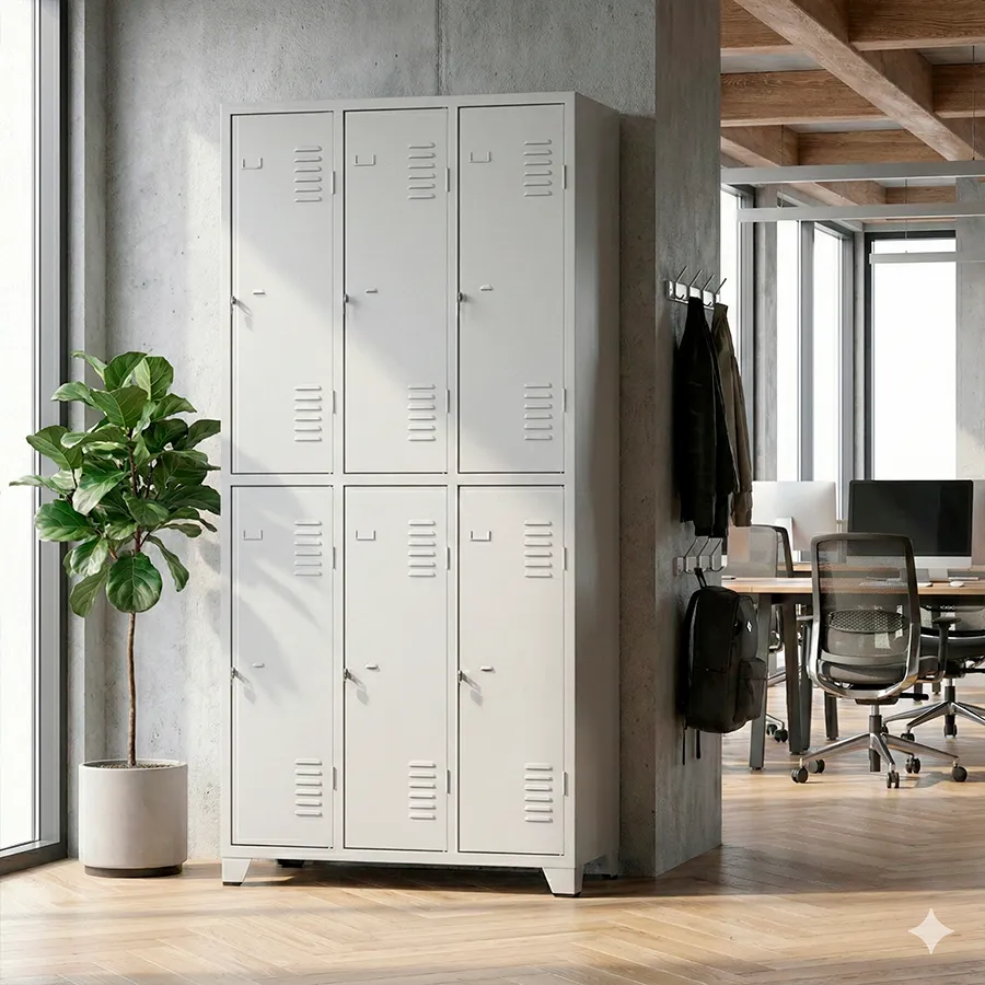 Roupeiro de Aço 8 Portas Grandes - Imagem 3