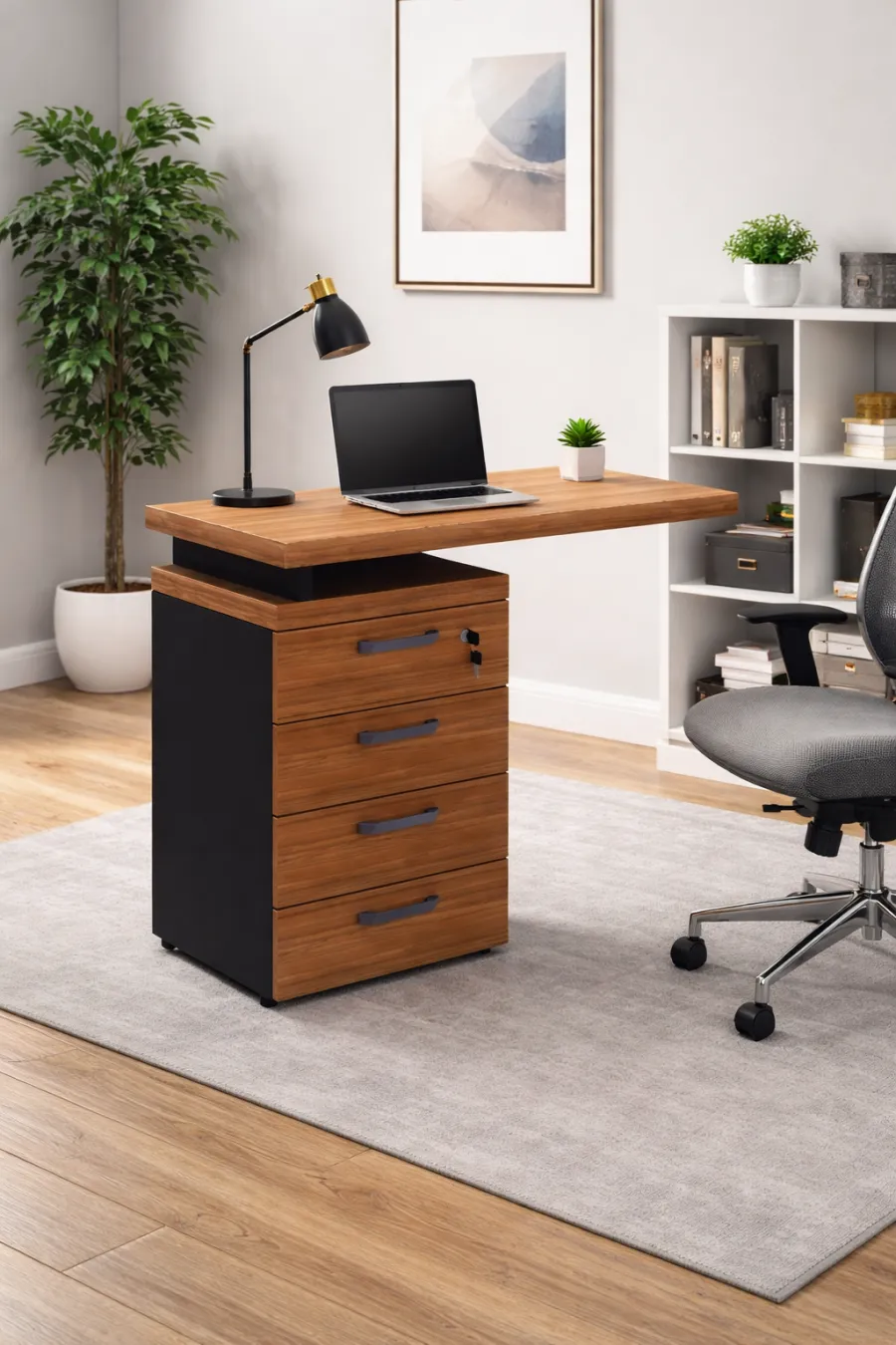 Gaveteiro GAV com Auxiliar - Móveis para Escritório em Salvador - Imagem 2